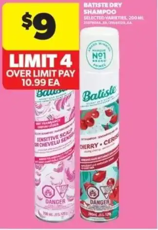 Real Canadian Superstore Batiste dry shampoo offer