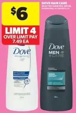 Real Canadian Superstore Dove hair care offer