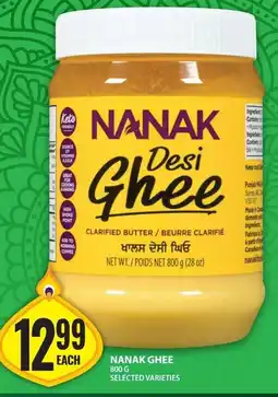 Food Basics Nanak ghee offer