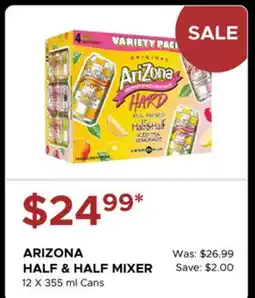 The Beer Store ARIZONA HALF & HALF MIXER offer