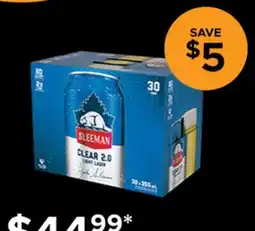 The Beer Store SLEEMAN CLEAR 2.0 offer