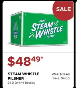 The Beer Store STEAM WHISTLE PILSNER offer