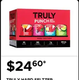 The Beer Store TRULY HARD SELTZER PUNCH VARIETY PACK offer