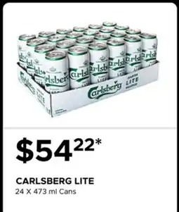 The Beer Store CARLSBERG LITE offer