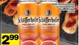 Supermarché PA BIÈRE PAMPLEMOUSSE SCHÖFFERHOFER | Schöfferhofer Grapefruit Beer offer
