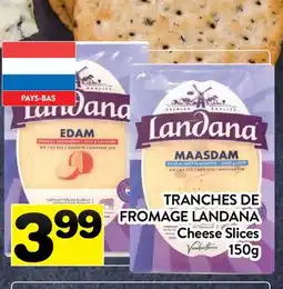Supermarché PA TRANCHES DE FROMAGE LANDANA | Cheese Slices offer