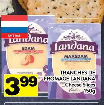 Supermarché PA TRANCHES DE FROMAGE LANDANA | Cheese Slices offer