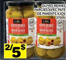 Supermarché PA OLIVES REINES FARCIES AVEC PÂTE DE PIMENTS ILIOS offer