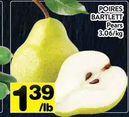 Supermarché PA POIRES BARTLETT | Pears offer