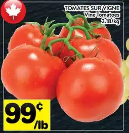 Supermarché PA TOMATES SUR VIGNE | Vine Tomatoes offer