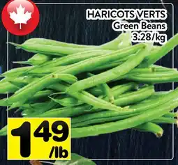 Supermarché PA HARICOTS VERTS | Green Beans offer