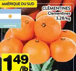 Supermarché PA CLÉMENTINES | Clementines offer