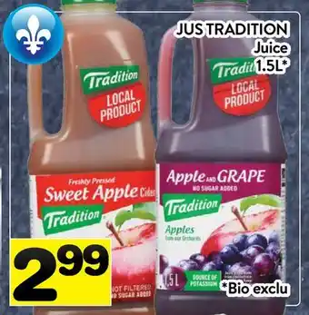 Supermarché PA JUS TRADITION | Juice offer