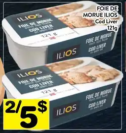 Supermarché PA FOIE DE MORUE ILIOS | Ilios Cod Liver offer