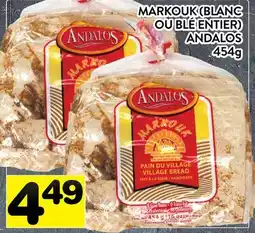 Supermarché PA MARKOUK (BLANC OU BLÉ ENTIER) | ANDALOS offer