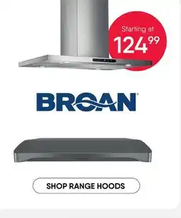 Meubles RD BROAN RANGE HOODS offer
