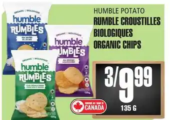 Marches Tau HUMBLE POTATO RUMBLE CROUSTILLES BIOLOGIQUES offer