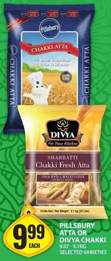 Food Basics Pillsbury atta or divya chakki offer