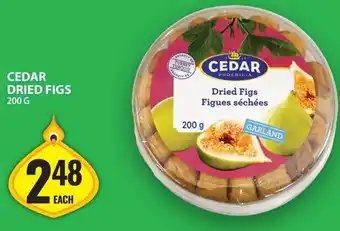 Food Basics Cedar dried figs offer