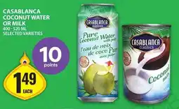 Food Basics Casablanca coconut water or milk offer