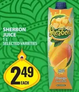 Food Basics Sherbon juice offer