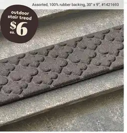 Giant Tiger Outdoor Stair tread offer