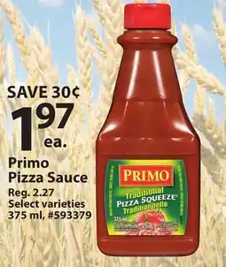 Giant Tiger Primo Pizza Sauce offer