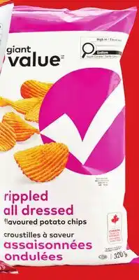 Giant Tiger Giant value chips offer