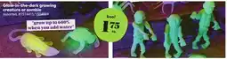 Giant Tiger Glow-in-the-dark growing creature or zombie offer