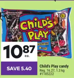 Giant Tiger Child's Play candy offer