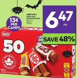 Giant Tiger Nestlé minis offer