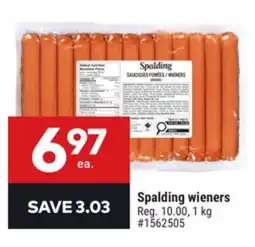 Giant Tiger Spalding wieners offer