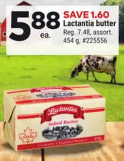 Giant Tiger Lactantia butter offer