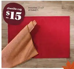 Giant Tiger Chenille rug offer
