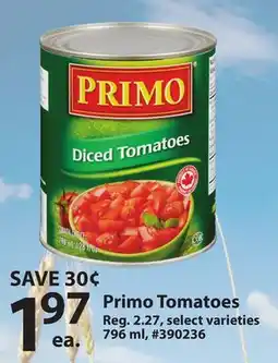Giant Tiger Primo Tomatoes offer