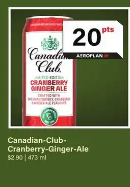 LCBO Canadian-Club-Cranberry-Ginger-Ale offer