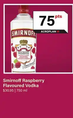 LCBO Smirnoff Raspberry Flavoured Vodka offer