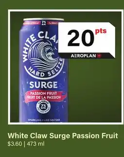 LCBO White Claw Surge Passion Fruit offer