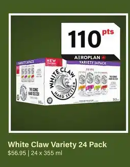 LCBO White Claw Variety 24 Pack offer