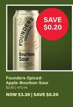 LCBO Founders-Spiced- Apple-Bourbon-Sour offer