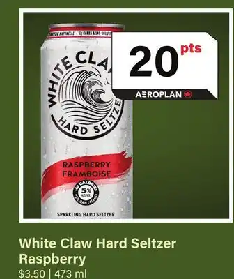 LCBO White Claw Hard Seltzer Raspberry offer