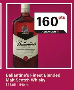 LCBO Ballantine's Finest Blended Malt Scotch Whisky offer