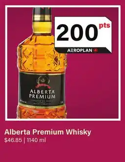 LCBO Alberta Premium Whisky offer