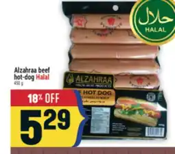 Marché Adonis Alzahraa beef hot-dog Halal offer