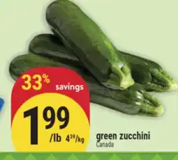Marché Adonis Green Zucchini offer