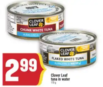 Marché Adonis Clover Leaf tuna in water offer