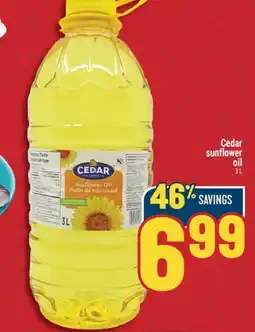 Marché Adonis Cedar Sunflower Oil offer