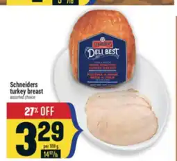 Marché Adonis Schneiders Turkey Breast offer