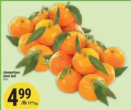 Marché Adonis Clementines Stem Leaf offer