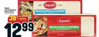 Marché Adonis Saputo mozzarellissima cheese block offer